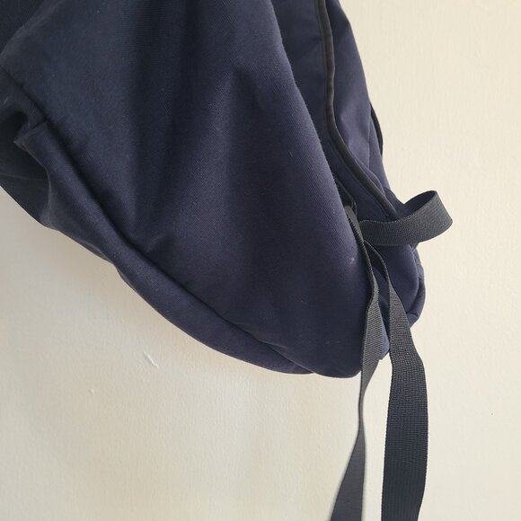 Polo Ralph Lauren Light Weight Canvas Backpack Navy Polo Logo Shield Patch - Picture 5 of 12